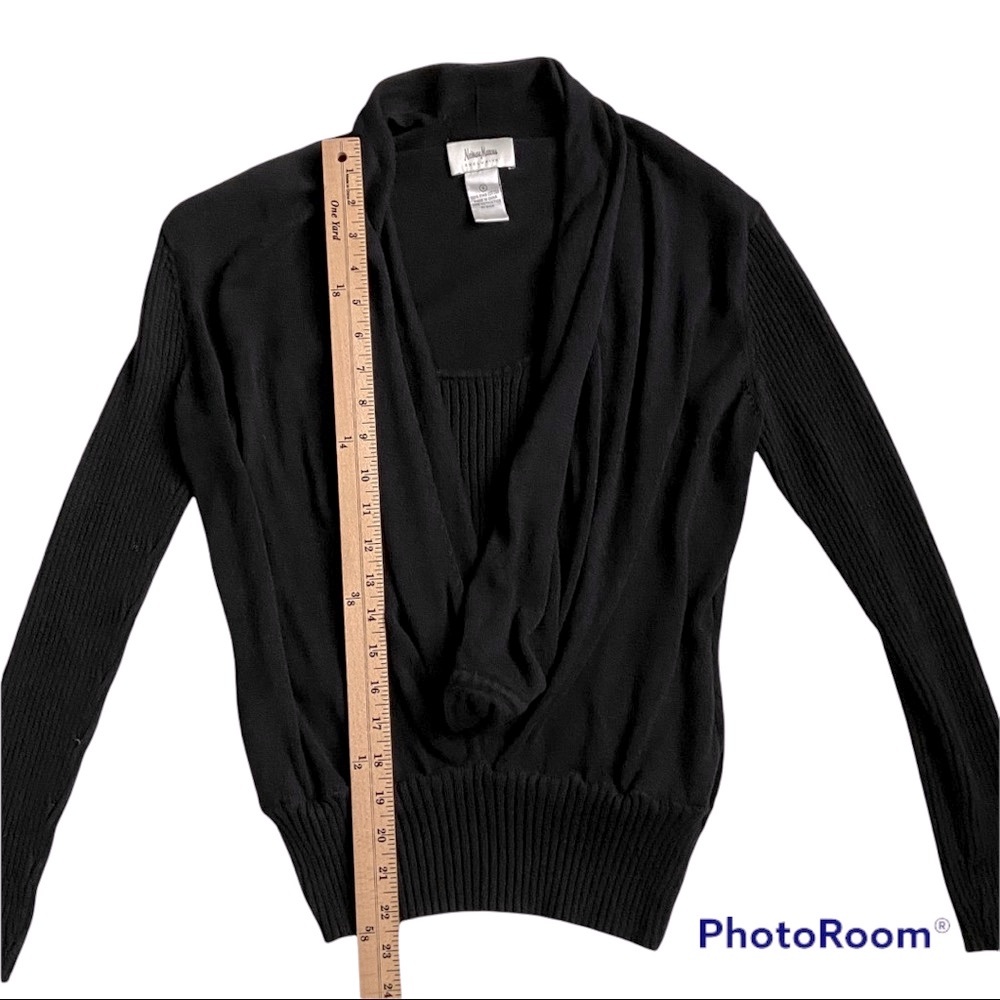 Neiman Marcus Exclusive Women Long Cowl-Neck Pullover Sweater Size Small - Picture 10 of 13